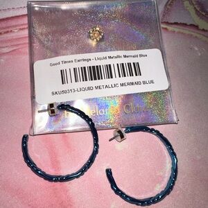 By Alexa Rae hoop earrings